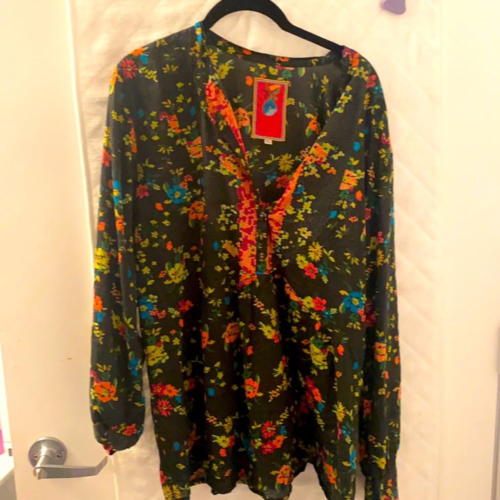 Unique Johnny Was Blouse